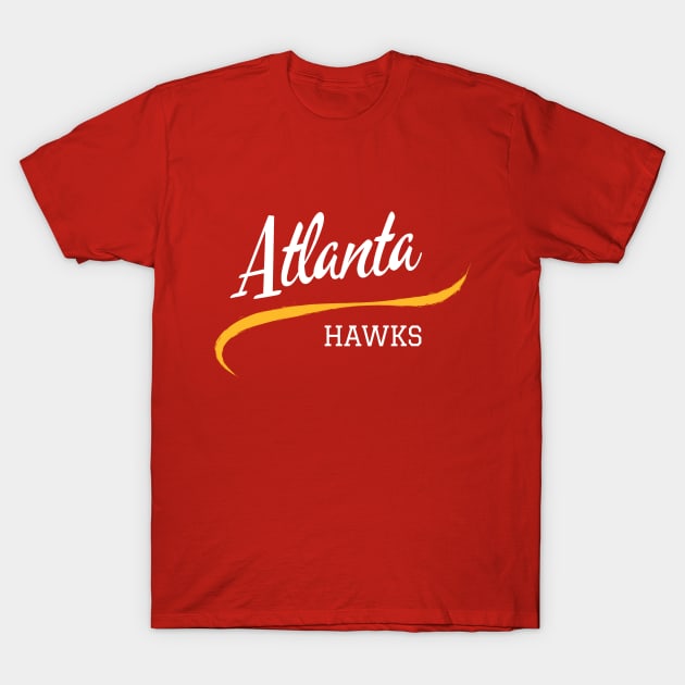 Atlanta Hawks ATL T-Shirt by CityTeeDesigns